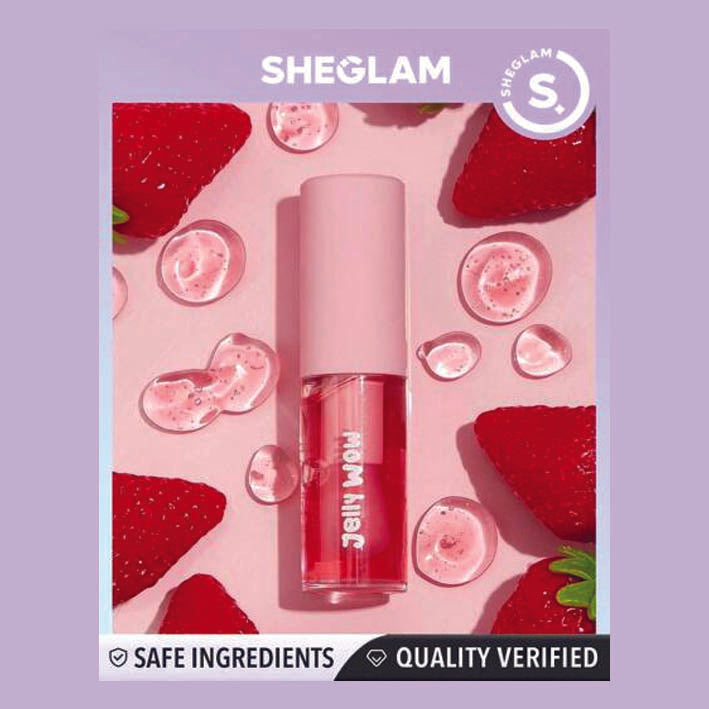 Sheglam Jelly Wow Hydrating Lip Oil-Berry - MyKady