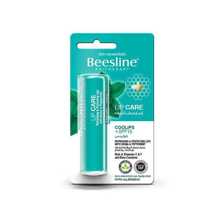 Beesline Lip Care Coolips SPF 15 - Lipbalm- Mykady - Skincare