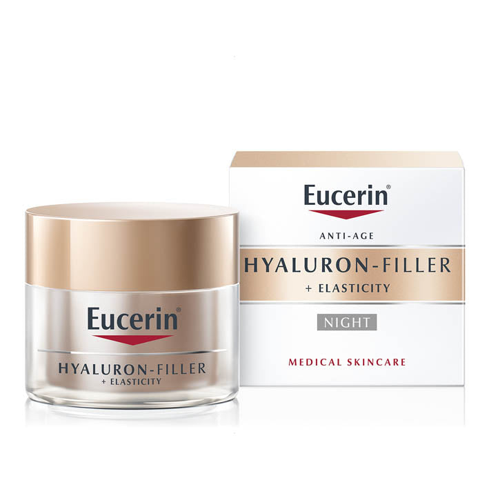 Eucerin Hyaluron Filler + Elasticity Night 50 ML - MyKady