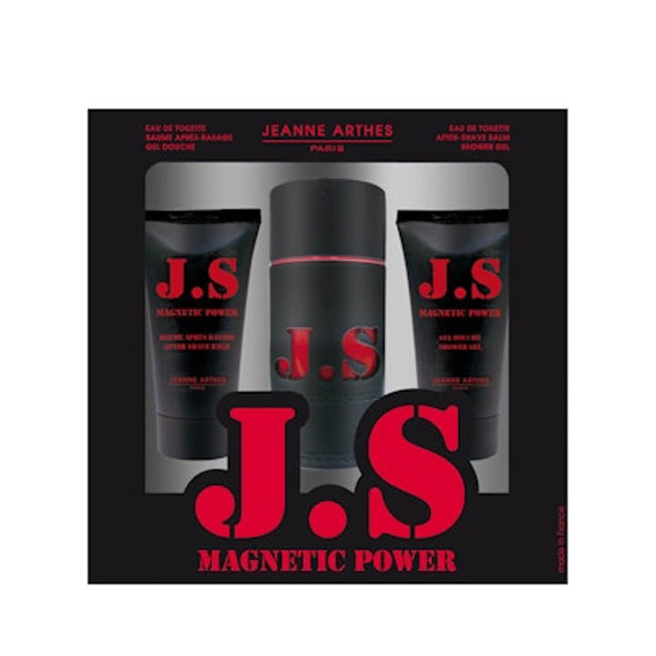 Jeanne Arthes, Js Magnetic Power Eau De Toilette 100Ml Gift Set - MyKady