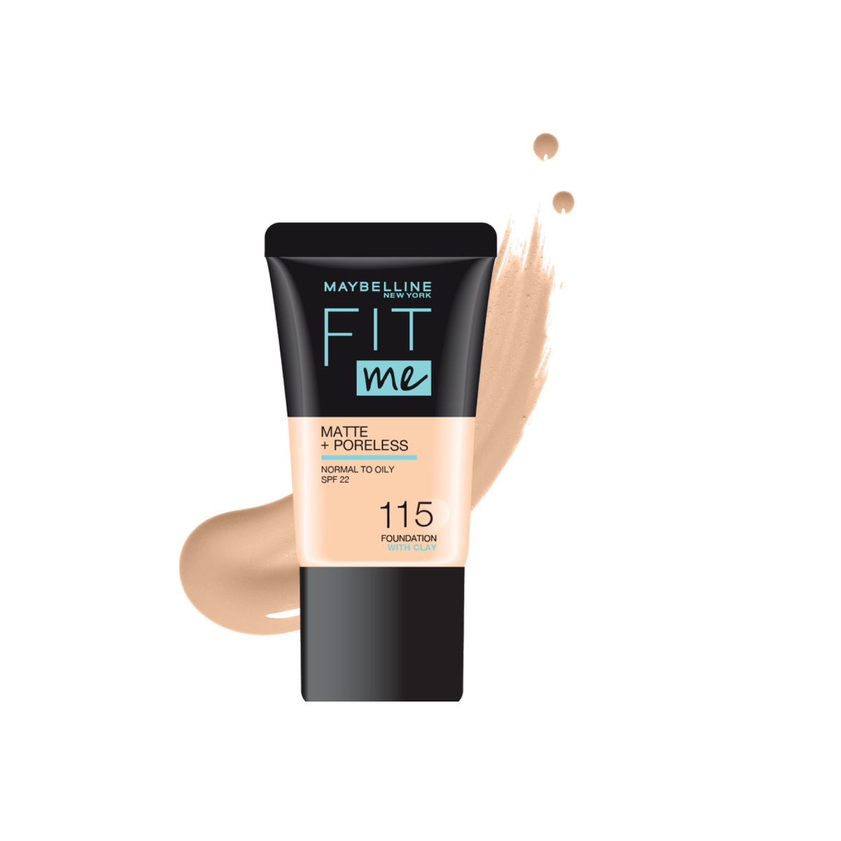 Maybelline New York Fit Me Foundation 30 ML, Make up, MyKady