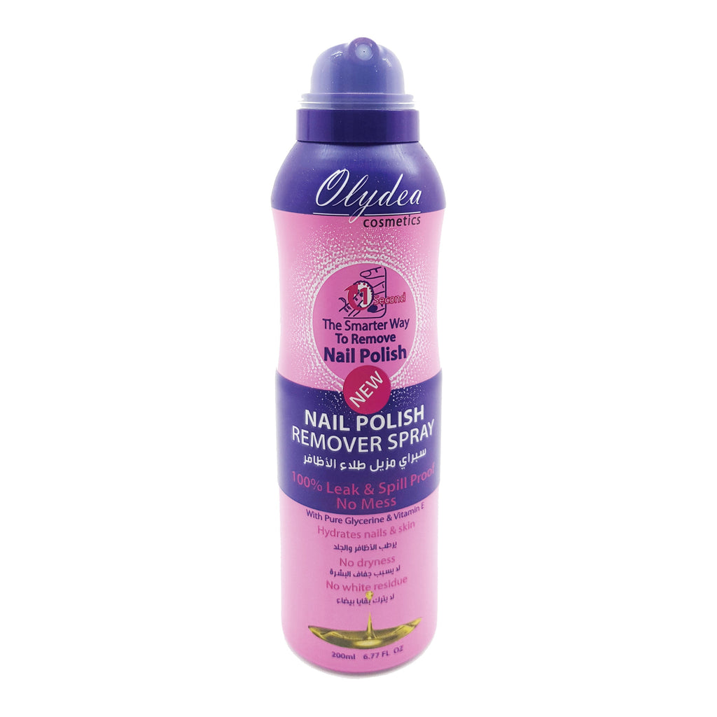 Olydea Nail Polish Remover Spray 200 ML  Oil - Pink - MyKady