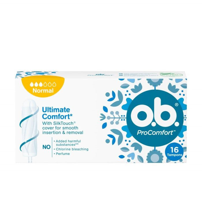 O.B. ProComfort Tampons Normal Pack of 16 - MyKady