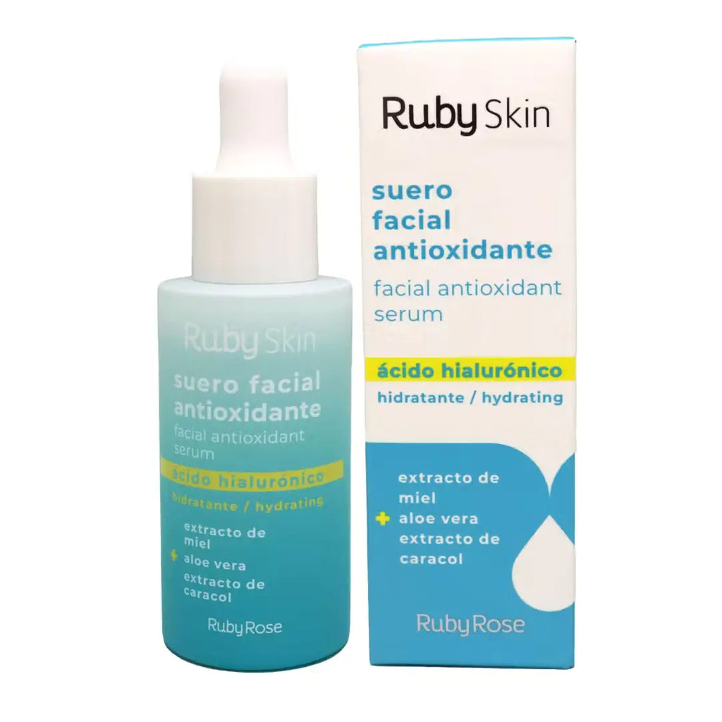 Ruby Rose Facial Antioxidant Serum with Hyaluronic Acid
