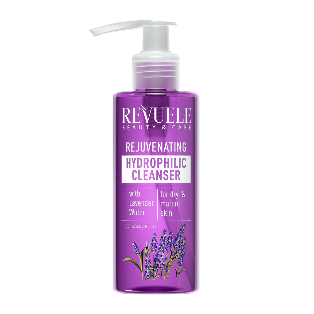 Revuele Rejuvenating Hydrophilic Cleanser with lavender water, 150ml - MyKady