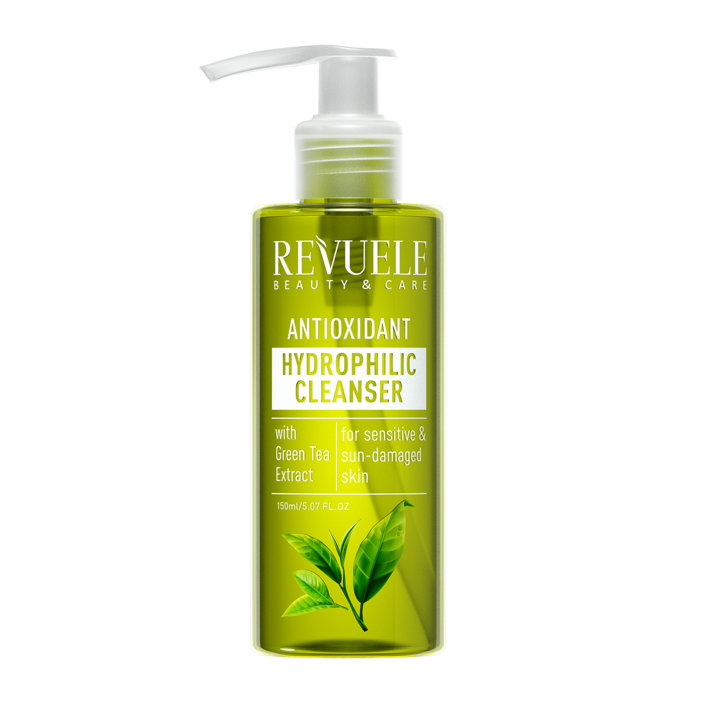 Revuele Antioxidant Hydrophilic Cleanser with green tea extract, 150ml - MyKady