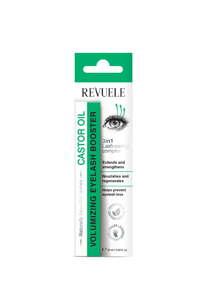 Revuele Castor Oil Volumizing Eyelash Booster, 10ml - MyKady