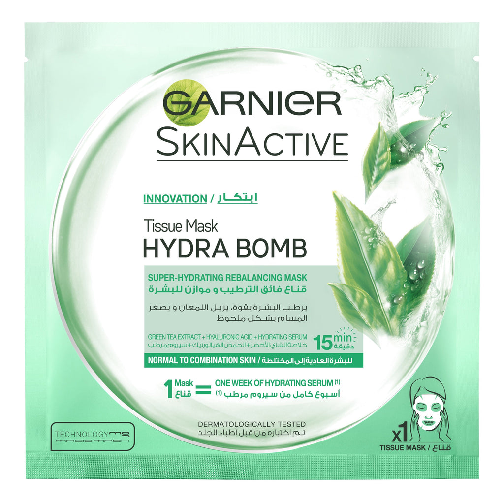 Garnier Tissue Mask Green Tea - MyKady