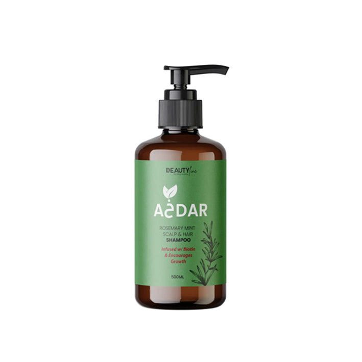 Beauty Line A5DAR Rosemary Mint Scalp & Hair Shampoo 500ML - MyKady