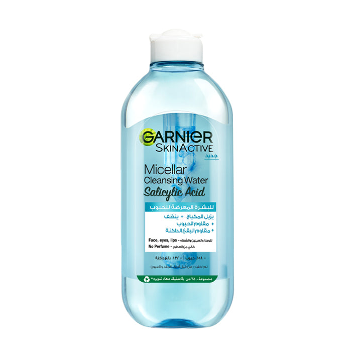 Garnier Micellar Cleansing Water With Salicylic Acid 400ML - MyKady
