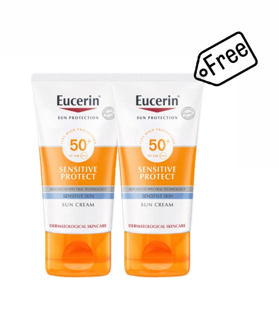 Eucerin Sensitive Sun Cream Buy 1 Get 1 FREE 50ML - MyKady