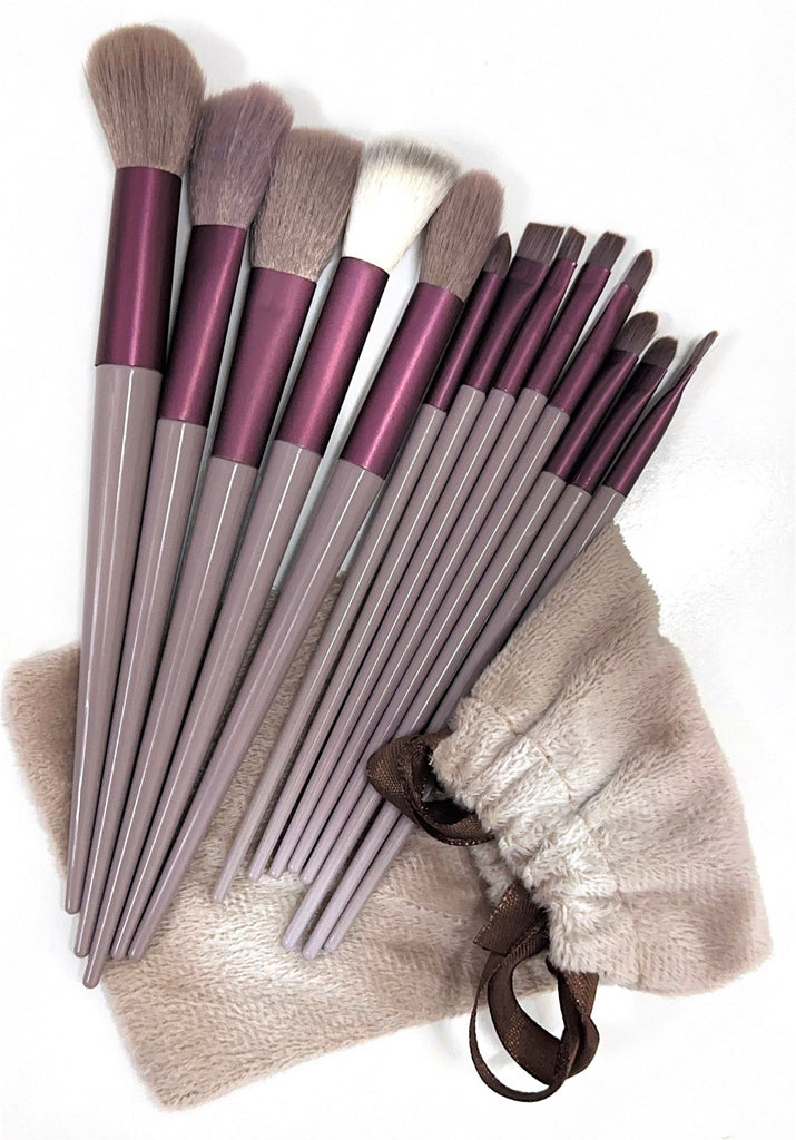 Makeup Brush Set of 13pcs + bag - MyKady