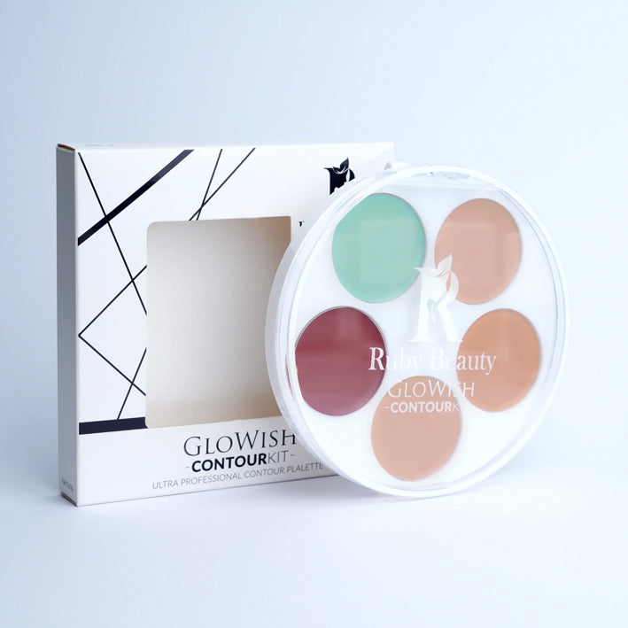 Ruby Beauty Glowish Contour Kit 5 Colors - MyKady