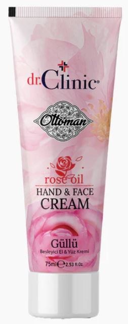 Dr.Clinic Ottoman Rose Hand And Face Cream 75 Ml