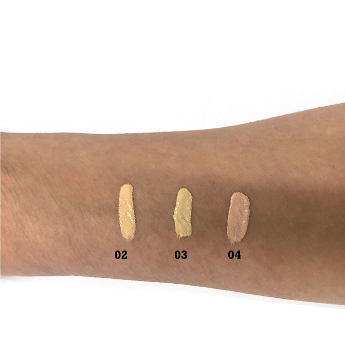 Note Conceal & Protect Liquid Concealer swatches