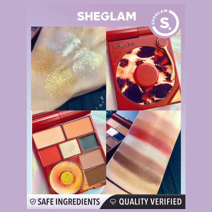 Sheglam Vinyl Pop Color Palette Sunkissed Reverie - MyKady