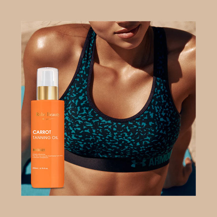 Ruby Beauty Carrot Tanning Oil - MyKady