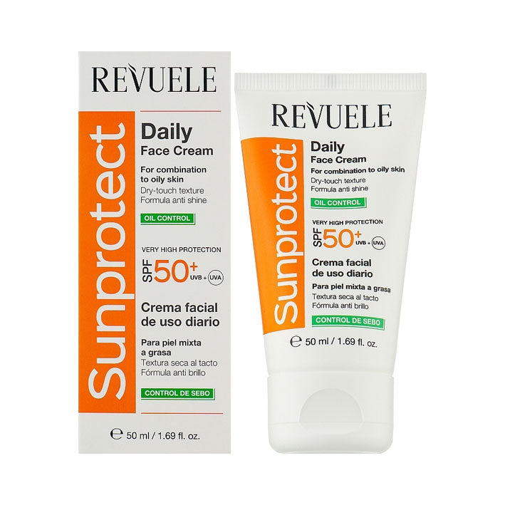 Revuele Sunprotect Daily Face Cream Oil Control SPF50+ - MyKady