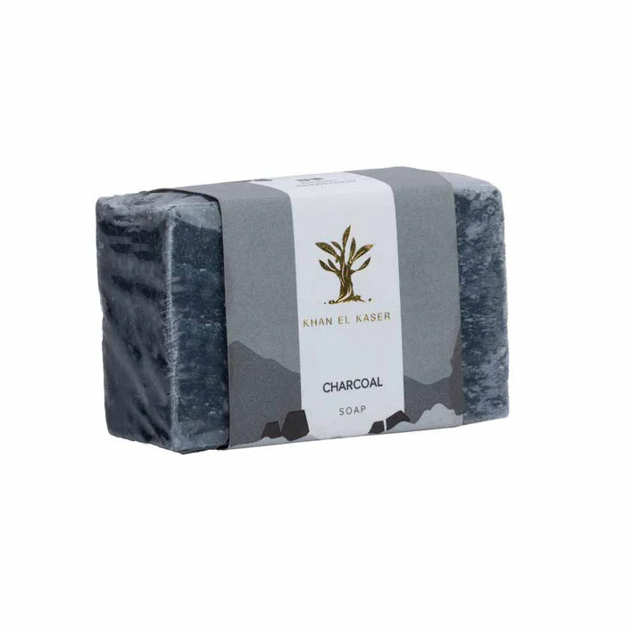 Khan El Kaser Face and Body Soap - Charcoal 150g