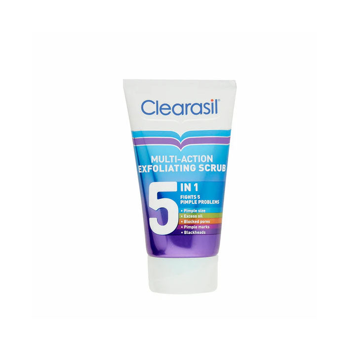 Clearasil Multi Action 5 in 1 Exfoliating Scrub 150ml - MyKady