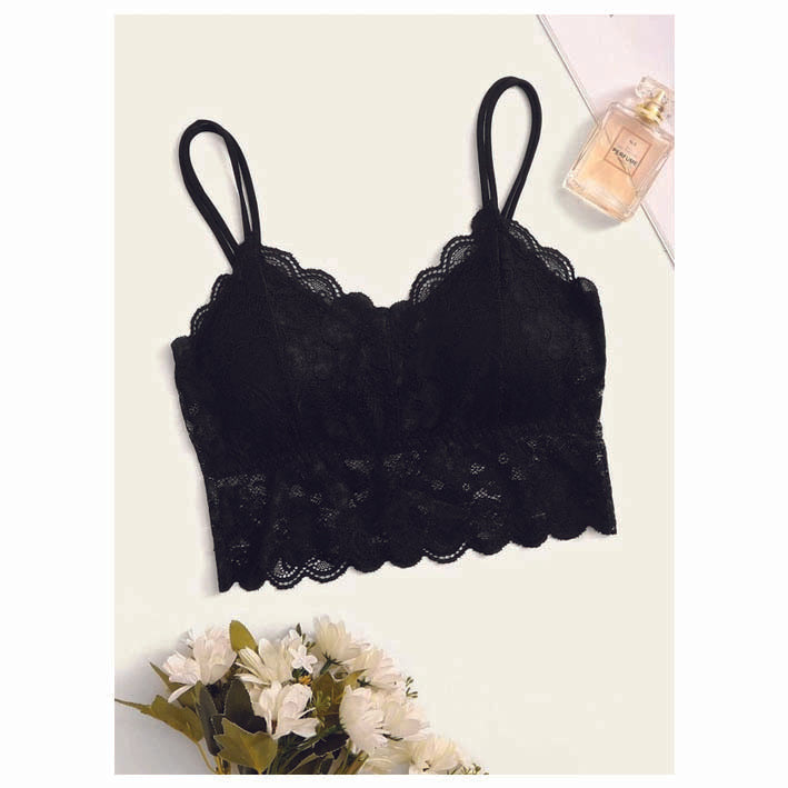 Floral Lace Bralette - MyKady