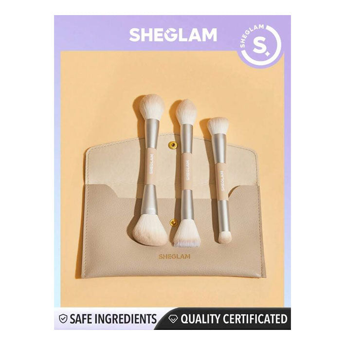 Sheglam Portable Makeup Big Brushes Set - MyKady