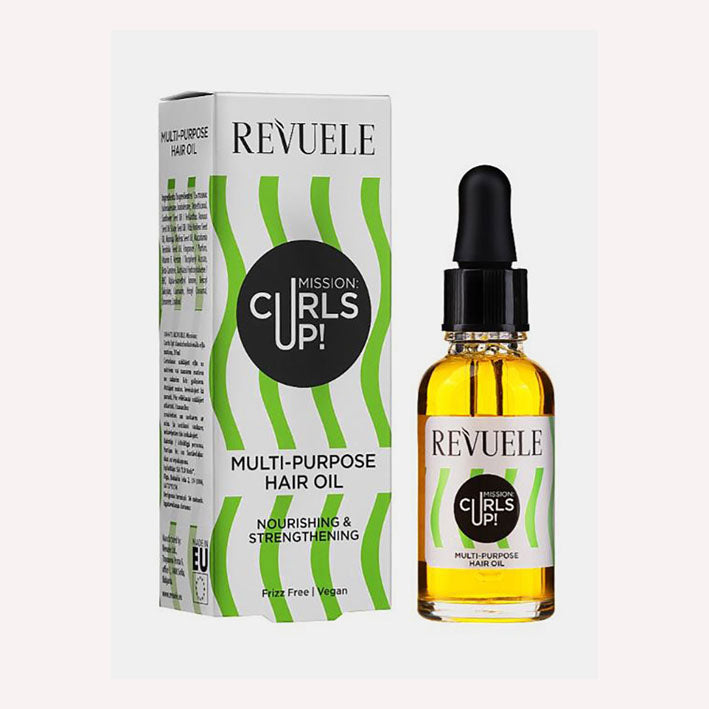 Revuele Mission Curls Up! Multi-purpose Hair Oil  30ml - MyKady