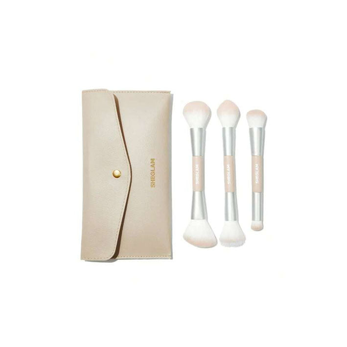 Sheglam Portable Makeup Big Brushes Set - MyKady