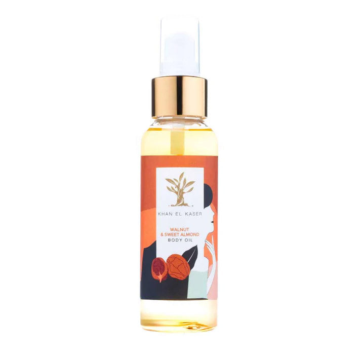 Khan El Kaser Body Oil - Sweet Almond and Walnut 100ml