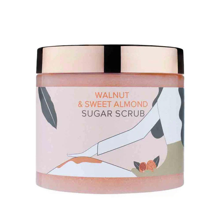 Khan El Kaser Sugar Scrub - Walnut and Sweet Almond 500g