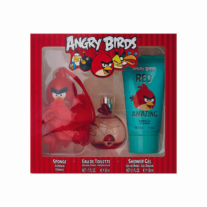 Disney Set Of 3 Pieces Angry Birds Red Perfume 50Ml - MyKady
