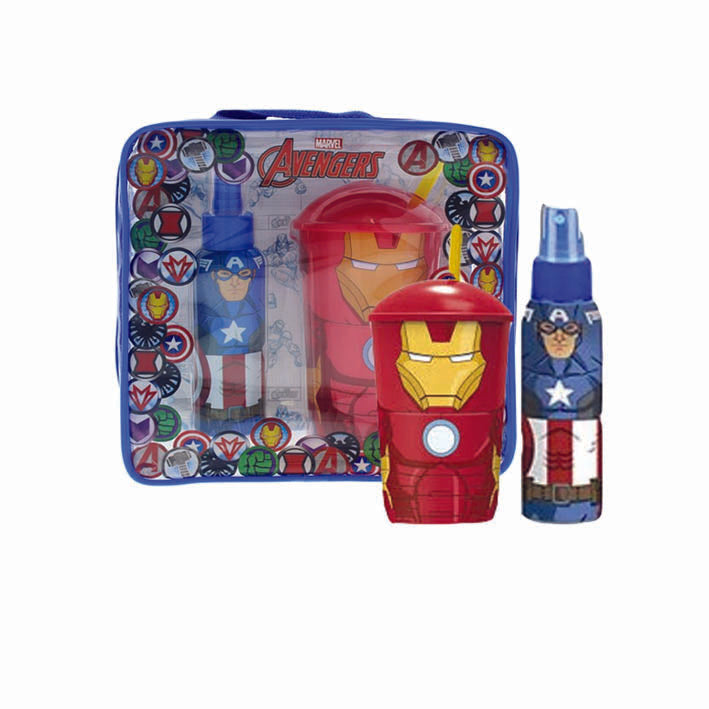 Marvel Avengers EDT 100ml + Cup + Toiletry Bag - MyKady