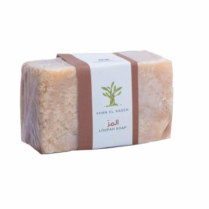 Khan El Kaser Loufah Soap - Myrrh  120g