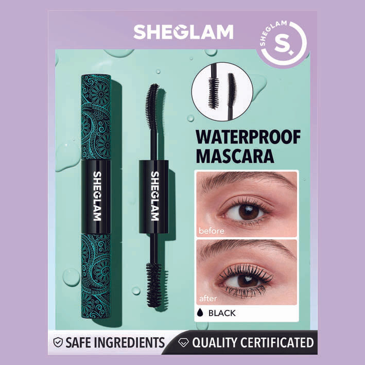 Sheglam All-In-One Volume & Length Mascara 2 In 1 Waterproof - MyKady