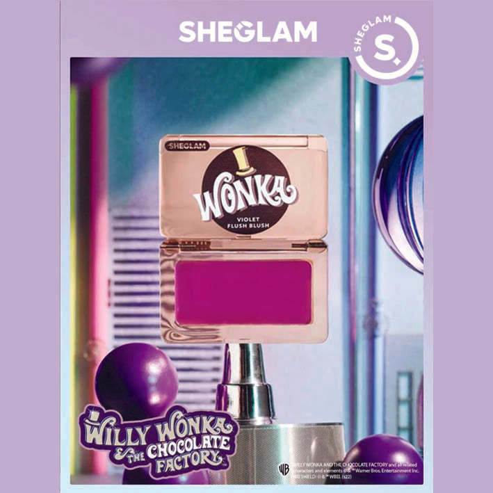 Sheglam Willy Wonka  Violet Flush Blush - MyKady