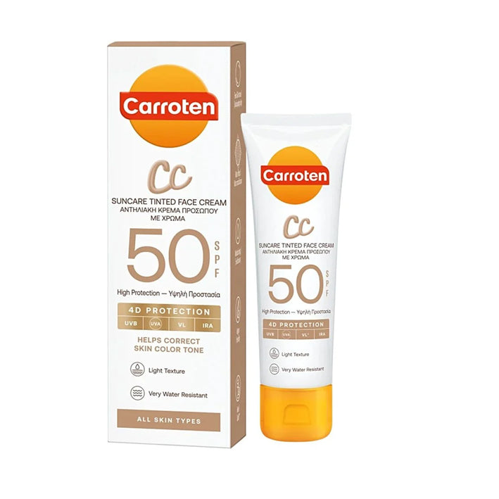 Carroten CC Dream Skin Suncare Face Cream SPF 50