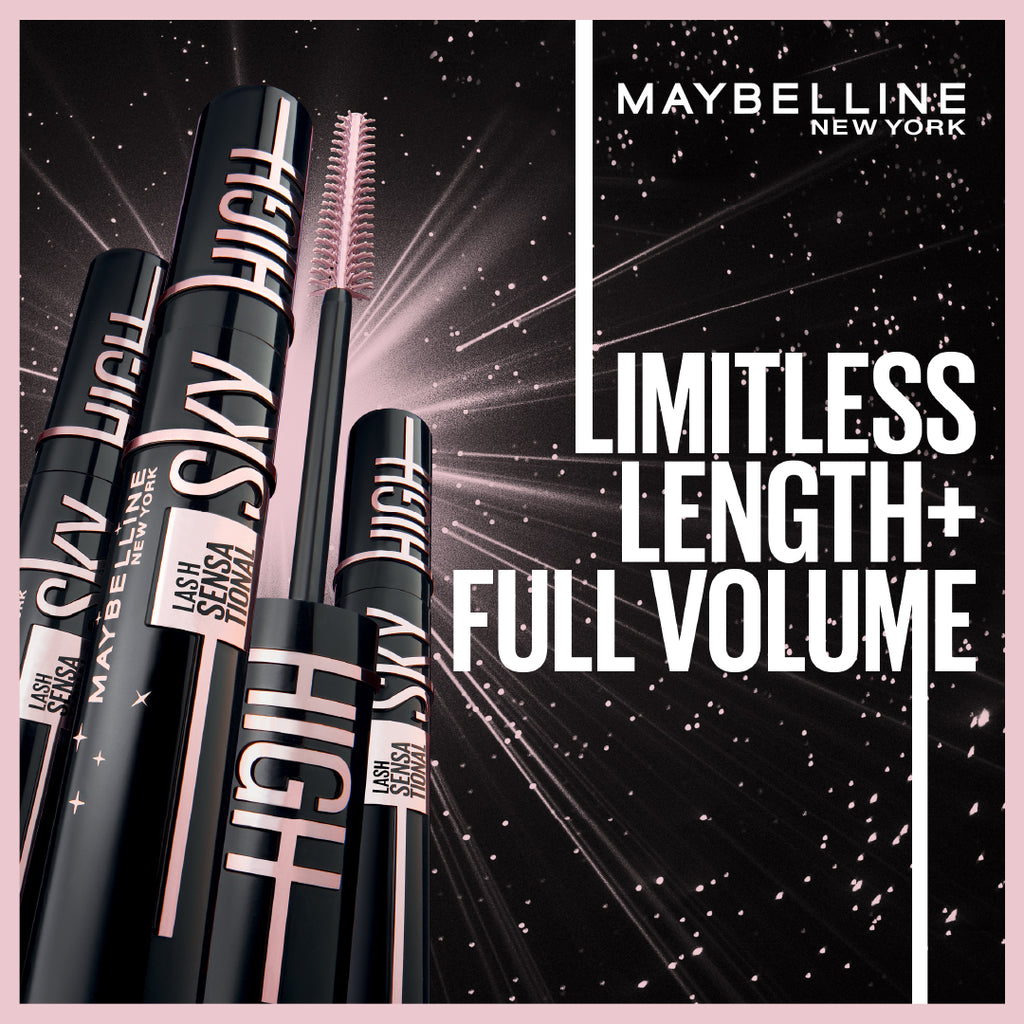 Maybelline New York Lash Sensational Cosmic Black Sky High Mascara - MyKady
