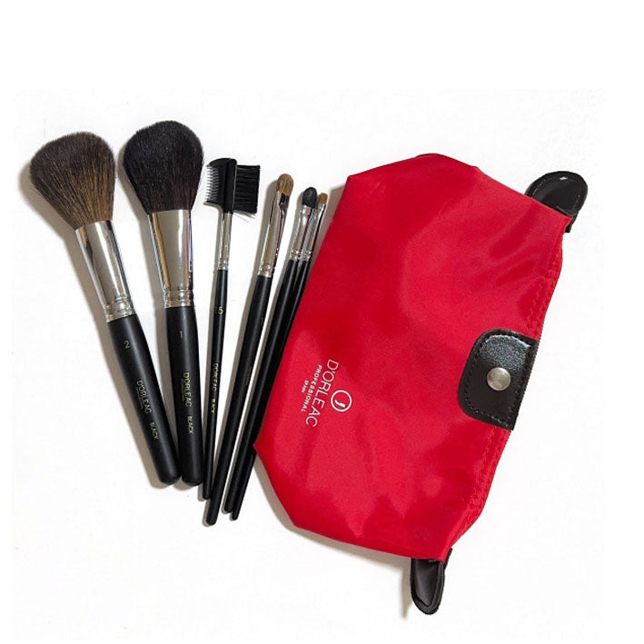 D'Orleac Makeup Brushes Set of 7