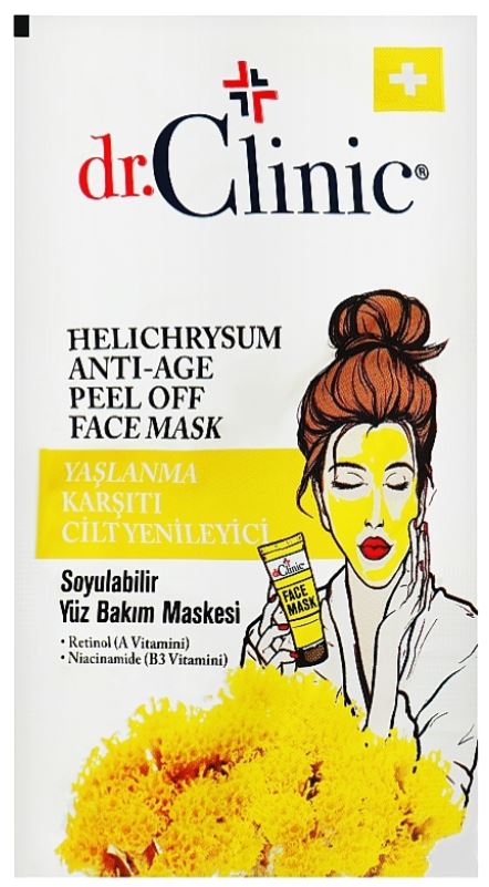 Dr.Clinic Helichrysum Skin Renewal Peel Off Mask 12Ml