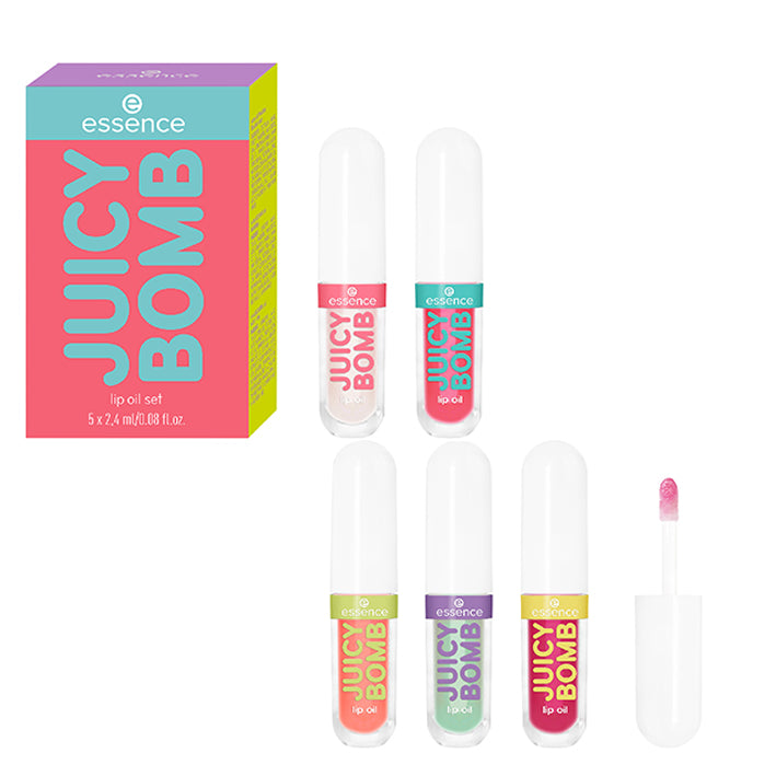 Essence Juicy Bomb Lip Oil Set - MyKady