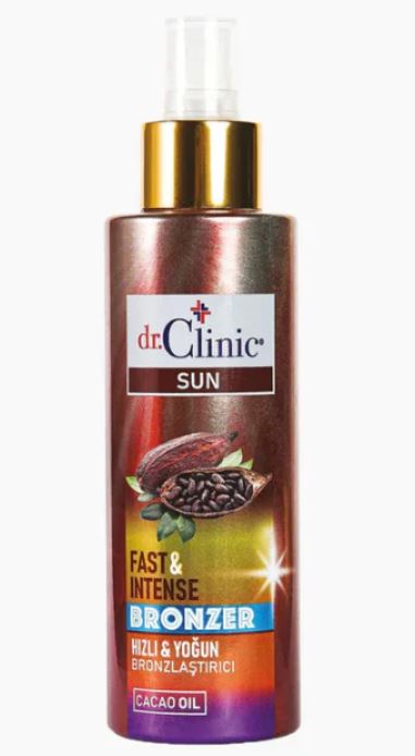 Dr.Clinic Sun Fast & Intense Bronzer Cacao Oil 150 Ml