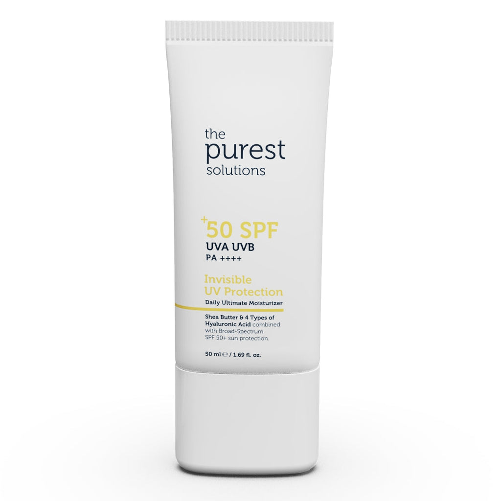 The Purest Solutions Invisible UV Protection SPF 50+ Intensive Moisturizer - 50 mL
