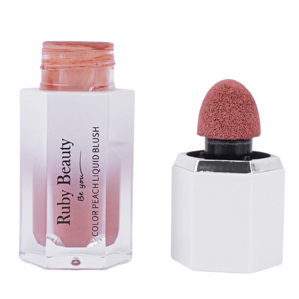 Ruby Beauty Color Peach Liquid Blush - MyKady