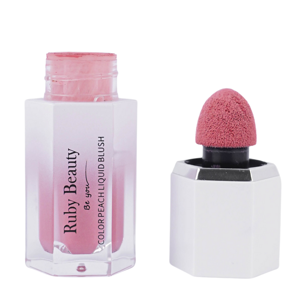 Ruby Beauty Color Peach Liquid Blush - MyKady
