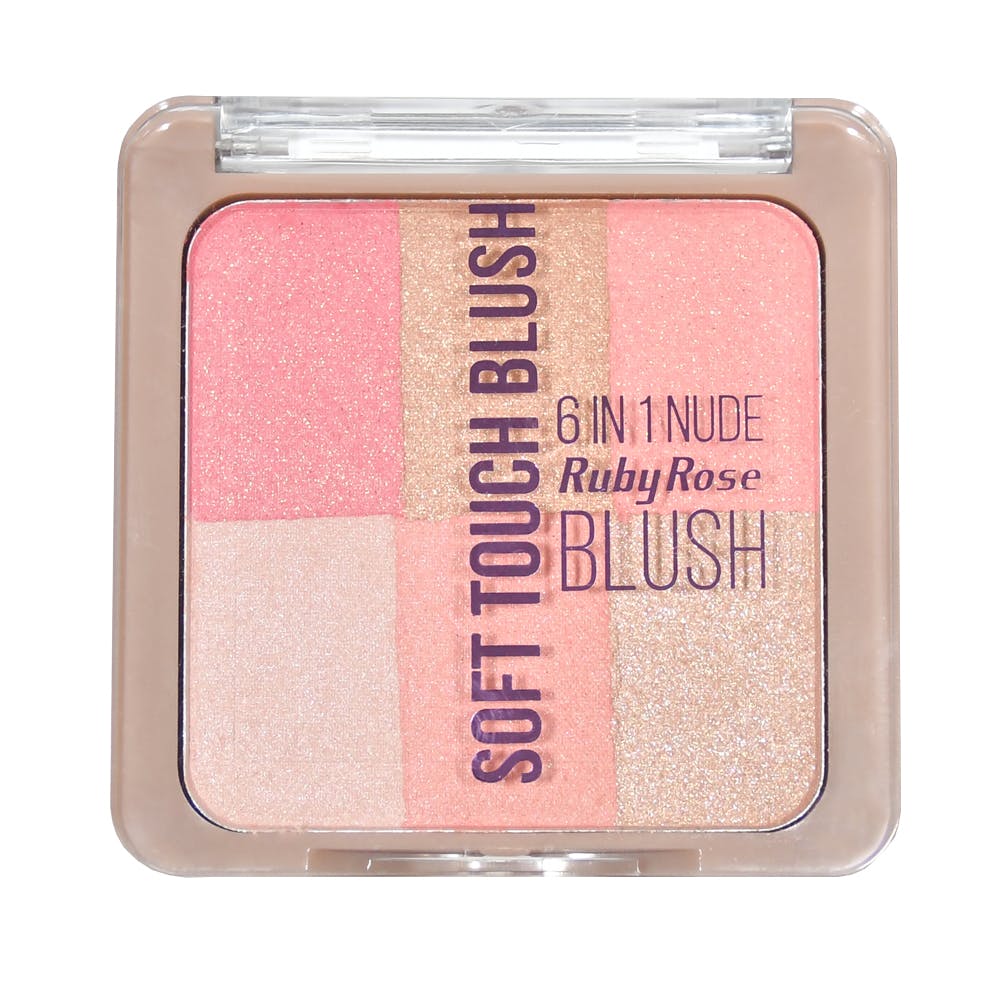 Ruby Rose Soft Touch Blush 6 in 1 Nude