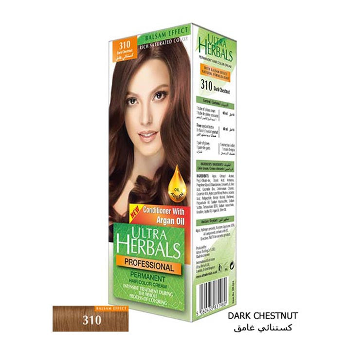 Ultra Herbals Hair Color Cream No 310 - MyKady