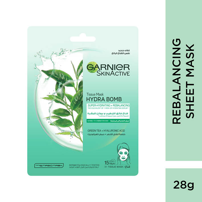 Garnier Tissue Mask Green Tea - MyKady