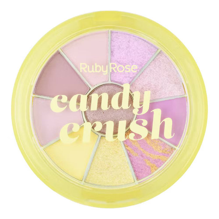 Ruby Rose Round Eyeshadow Palette Candy Crush - MyKady
