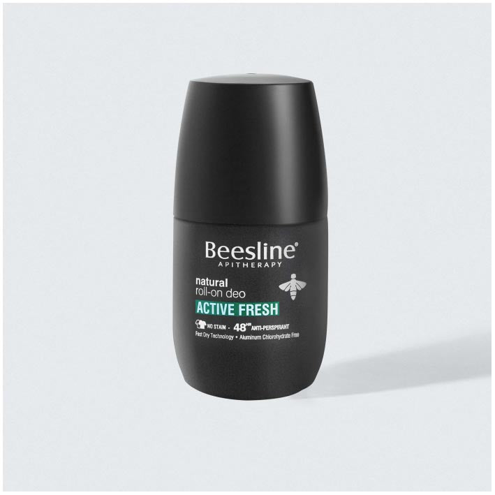 Beesline Natural Roll-On Deo - Active Fresh 50ml - MyKady - Skincare