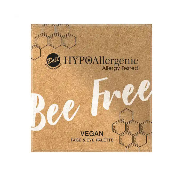 Bell Hypoallergenic Bee Free Face & Eye Palette closed
